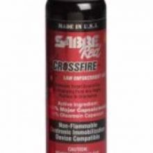 Sabre Red Crossfire Pepper Spray features their crossfire technology